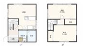 モダンカフェ Kitchen House羽村の間取り画像