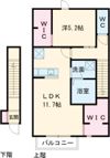 レクシア不動前の間取り画像