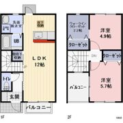 陽なたハイツの間取り画像