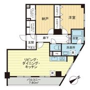 稲毛ブルースカイハイツの間取り画像