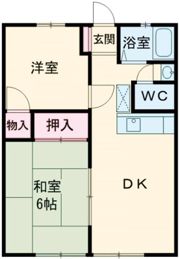 サンシティ小坂の間取り画像