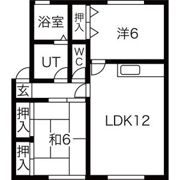 ボンヌシェール矢倉B棟の間取り画像