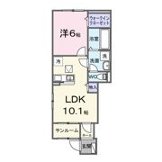 ステラ ルーチェ イズの間取り画像