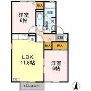 グランシャリオⅡ A棟の間取り画像
