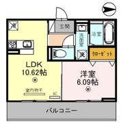 Belle Fleur (ﾍﾞﾙﾌﾙｰﾙ）の間取り画像