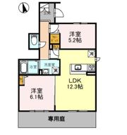 サンクイール A棟の間取り画像
