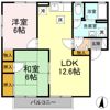 グランヴェール三河 B棟の間取り画像