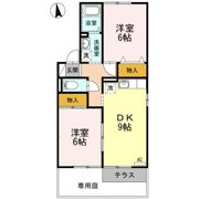 セジュール松縄 D棟の間取り画像