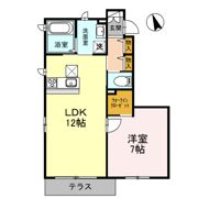 HEARTY'S ENT A棟の間取り画像