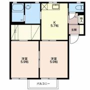 フォーレス21 Aの間取り画像