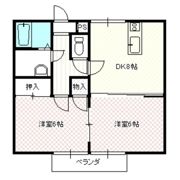 メゾンプランタンBの間取り画像