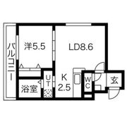 プリマクラッセの間取り画像