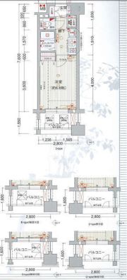 プレサンス桜通り葵の間取り画像