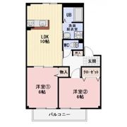 メガシャンベールアイコの間取り画像