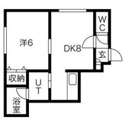 オール北大前の間取り画像