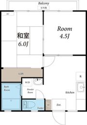 サンハイツ東高根の間取り画像