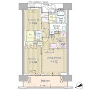 ジオ四谷荒木町の間取り画像