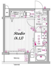 ガーラ・ヴィスタ練馬の間取り画像