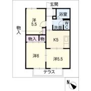 ディアス花水木 A棟の間取り画像