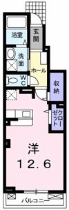 ヴィラ．ジェルメ Ⅱの間取り画像