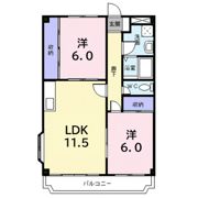 ダイヤモンドエクセルの間取り画像