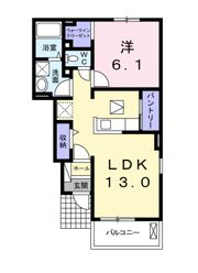 サウスエイトの間取り画像