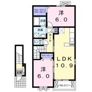 マロン・ドエルAの間取り画像