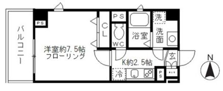 リヴェールタワー綾瀬の間取り画像