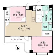 LEO六拾弐番館の間取り画像