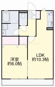 陽だまりハイツの間取り画像