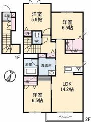カシュカシュの間取り画像