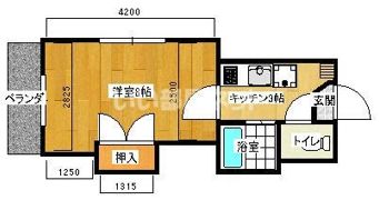 グランデ長町の間取り画像