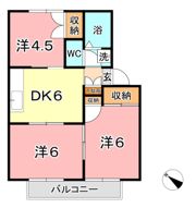 グリーンコーポ浦田の間取り画像