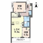 シャーメゾン国府宮駅前の間取り画像