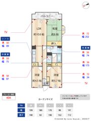 フルールアンサンクの間取り画像