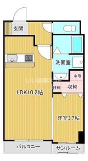 セレニティ藤木の間取り画像