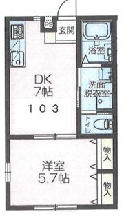Crest IIの間取り画像