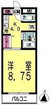 エフォート若葉台の間取り画像