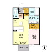 シャトー・デュ・ボヌールAの間取り画像