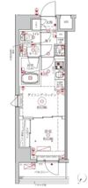 クレイシアIDZ川崎ザ・テラスの間取り画像