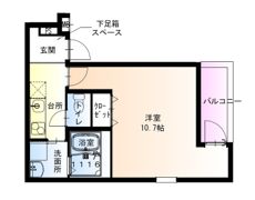 フジパレス紀伊中ノ島ウエストの間取り画像