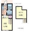 The FLAT淵野辺の間取り画像