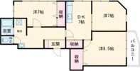 プレゼンス浜の宮の間取り画像
