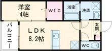 ジーメゾン青梅河辺町の間取り画像