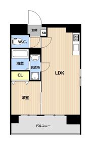 LIBTH千代の間取り画像