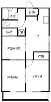 フジハイネスの間取り画像