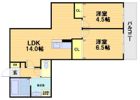 緑樹Ⅱの間取り画像