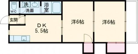 プレザントルームの間取り画像