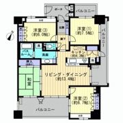 サーパス高松駅前フレシアサンポートの間取り画像