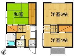 大上6丁目貸家の間取り画像